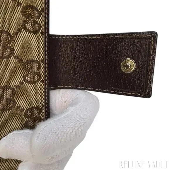 Abbey GG Canvas Continental Wallet - Picture 4 of 15